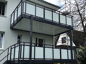 Bauausführungen neuer Balkone in Hamburg - 03