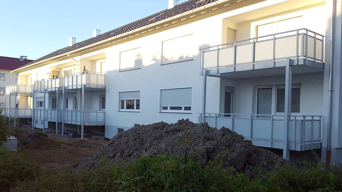 G&S die balkonbauer mit neuen Nischenbalkonen in Weingarten in Baden-Württemberg - 02