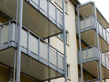 Balkonbau aus Aluminium mit G&S die balkonbauer in Regensburg 03