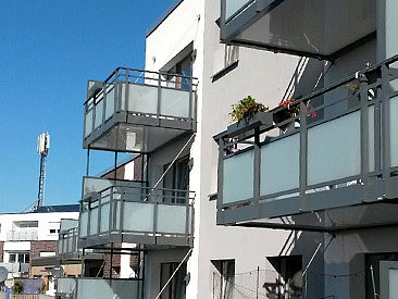 Freitragende Balkone von G&S die balkonbauer in Kleve - Februar 2016 - 04