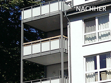 Balkonsanierung - Vorher/Nachher - Datteln - 05