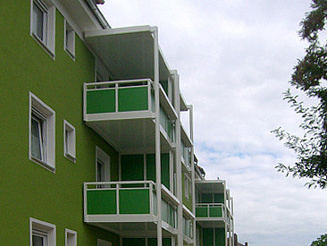 Moderne Balkone mit G&S die balkonbauer in Nürnberg - August 2015 - 04
