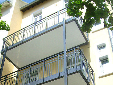 Moderne Balkone mit G&S die balkonbauer in Frankfurt - September 2015 - 04