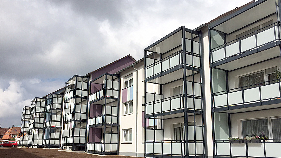 Moderne Balkone mit G&S die balkonbauer in Ansbach - September 2015 - 02