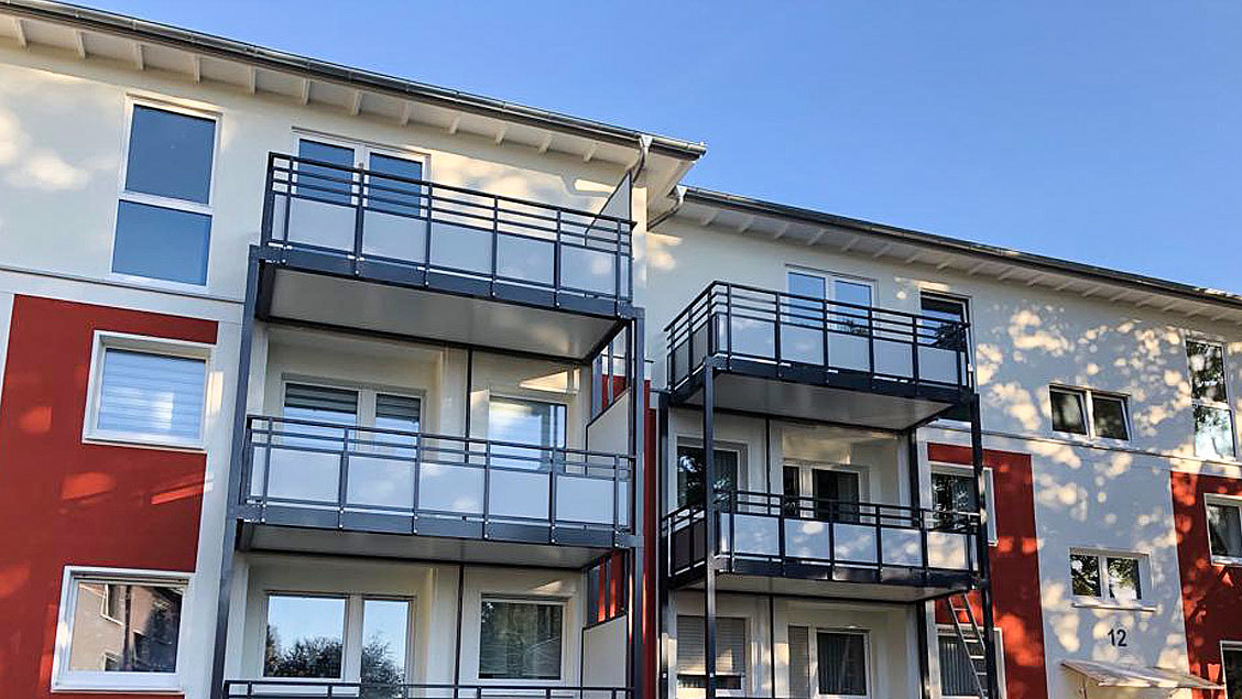 Balkonbau in Herne - Oktober 2018 - 02