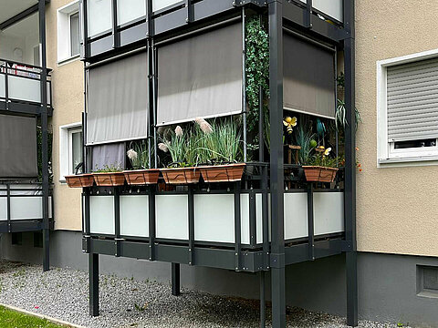 Balkonbauer in Essen - Wohnungsgenossenschaft 01