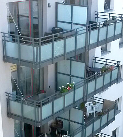 Freitragende Balkone von G&S die balkonbauer in Kleve - Februar 2016 - 02