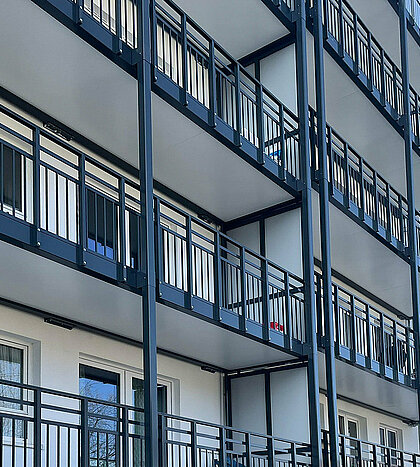 Balkonbau Hamburg Grindelallee mit G&S die balkonbauer - 01
