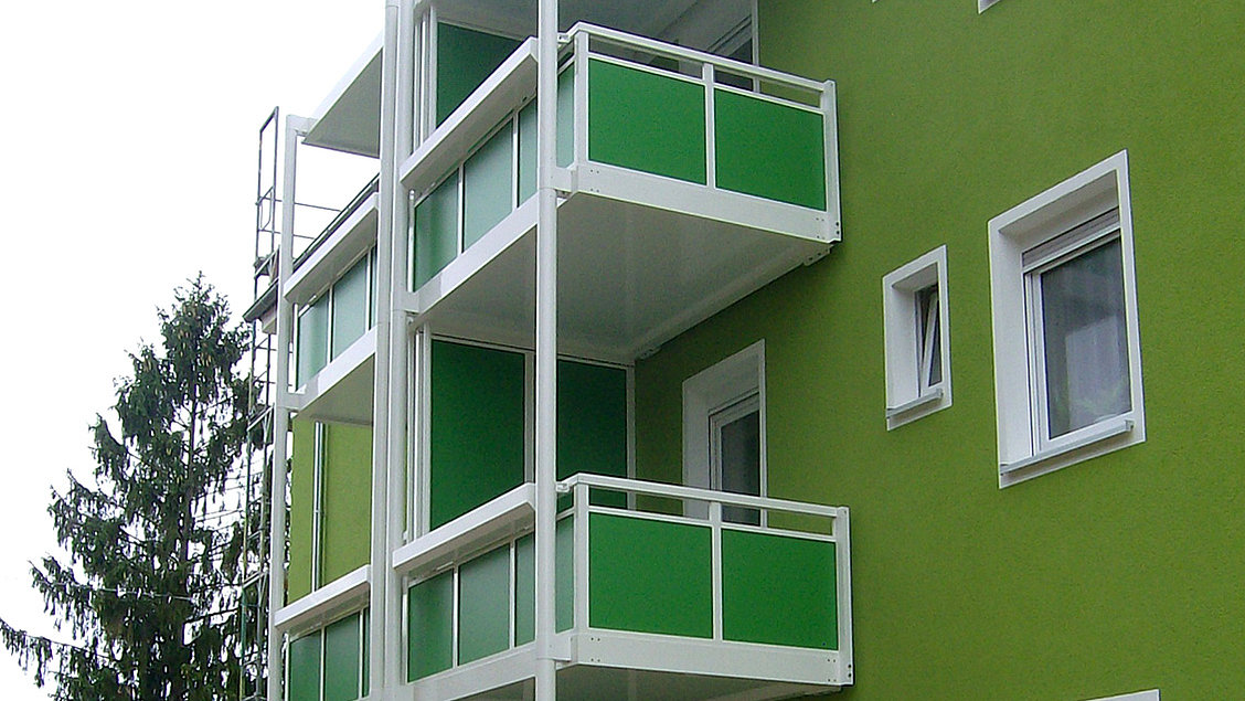 Moderne Balkone mit G&S die balkonbauer in Nürnberg - August 2015 - 02