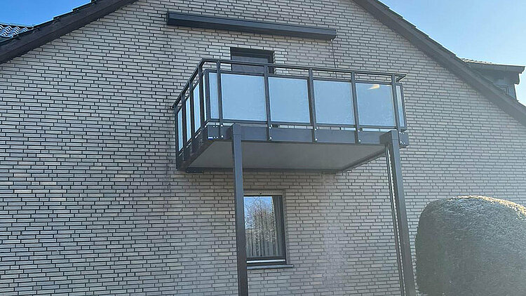 Balkon kaufen für ein privates Einfamilienhaus