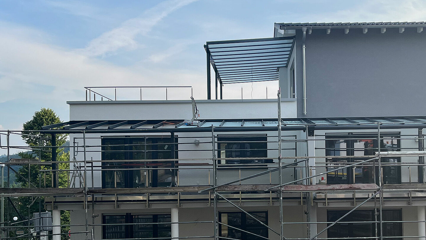 Balkonbau Ennepetal - Balkondach Sonderkonstruktion - 02